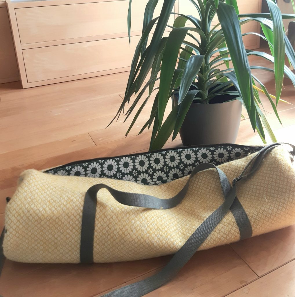 yogatas deken kringloop upcycling